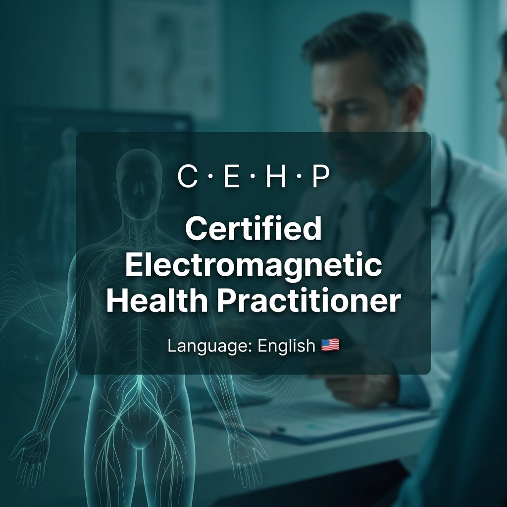 (C · E · H · P) Certified Electromagnetic Health Practitioner (Early bird)